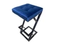 Барний стілець KOMODO loft style blue - зображення 2