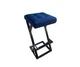 Барний стілець KOMODO loft style blue - зображення 3