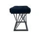 Табурет KOMODO black в стиле loft мягкий - изображение 1