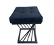 Табурет KOMODO black в стиле loft мягкий - изображение 4