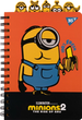 Блокнот на спирали YES Minions Миньоны, А5, 80 листов 151778 - изображение 1