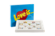 Подарочный набор XL «Love is» 20 молочных шоколадок 33% 100 г Авторский шоколад собственного производства оригинальный подарок для любимой сладкий сюрприз - изображение 3