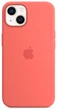 Чехол силиконовый Silicone Case with MagSafe Original для Apple Iphone 13 (6.1") Pink Pomelo - изображение 4