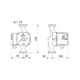 Насос циркуляційний GRUNDFOS UPS 25/40 130 + гайки - зображення 2