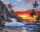 Картина по номерам 40×50 см Kontur. Морской закат. DS0487 - изображение 1