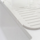 Коврик-сушилка для посуды Brabantia Dish Washing + Organising 43,8х32,5 см белый (117466) - изображение 4
