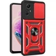 Чехол Hide Shield для Xiaomi Redmi Note 12S бампер противоударный с подставкой Red - изображение 5