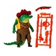 Фигурка TMNT Лезерхед 11,5 см (83294) - изображение 3