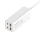 Сетевое зарядное устройство удлинитель Ldnio SC1418 2 USB/ 2 Type-C QC PD 1 розетка 2m White - изображение 5