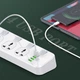 Сетевое зарядное устройство удлинитель Ldnio SC4408EU 4 USB 4 розетки 2m White - изображение 2