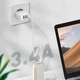 Зарядний пристрій Ldnio A3312 3 USB білий + кабель USB to Type-C - зображення 4