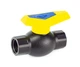 Кран шаровый Santehplast пластиковый 1 1/2" ВВ - изображение 1