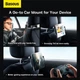 Автомобільний тримач для смартфона на підголівник Baseus SUTQ000001 JoyRide Pro Backseat Car Mount | 5-15cm | - зображення 7