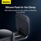 Автомобільний тримач Baseus SUGP010001 Steel Cannon pro Solar Electric Car Mount - зображення 8
