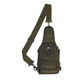 Сумка M-Tac Urban Line City Patrol Carabiner Bag с системой Molle / Вместительный однолямный Рюкзак олива - изображение 1