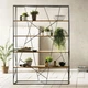 Дизайнерський Стелаж в стилі Loft Design 120x40x200h Сірий/Дерево ATL189 - зображення 6