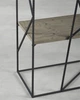 Дизайнерський Стелаж в стилі Loft Design 120x40x200h Сірий/Дерево ATL189 - зображення 5