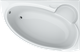 Ванна Swan ADELE 170х110 см R без ног и юбки (А0042075) - изображение 2