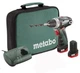 Акумуляторний дриль-шурупокрут Metabo PowerMaxx BS Basic 2 акб 2.0 Ah, з/п, в сумці (600079550) - зображення 1