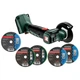Акумуляторна кутова шліфмашина Metabo PowerMaxx CC 12 BL, 5 дисків, без акб та з/п (600348850) - зображення 1