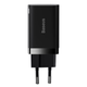 Адаптер BASEUS сетевой Super Si Pro Quick Charge 30W 3A PD/QC CCSUPP-E01 black - изображение 1