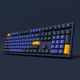 Механічна клавіатура AKKO 3108 DS Horizon 108Key, CS Orange V2, USB-A, УКР/АНГЛ, No Led, Синій (6925758607704) - зображення 6
