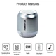 Портативная акустическая колонка Hopestar H8 grey - изображение 5