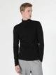 Гольф-водолазка мужская Colin's CL1049854-BLK 2XL Черная (8682240914235) - изображение 3