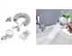 Душова система з насадкою на кран в умивальник з турмаліном Modified Faucet With External Shower - зображення 2