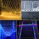 Гирлянда светодиодная сетка 1.5х1.5 м 220V (прозрачный провод) RGB (3X2M200GRLNDC20) ICL44 - изображение 4