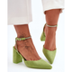 Damskie buty na obcasie Lirosa 39 Zielone (5905677459715) - obraz 1