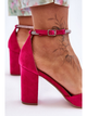 Damskie buty na obcasie Diamond 37 Fuksja (5905677436402) - obraz 6