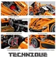 Детский конструктор Спорткар McLaren P1 / Техник 950 деталей 8602 - изображение 6