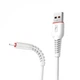 Кабель SkyDolphin S54T Soft USB to Type-C 2.4A/1m White (USB-000431) - зображення 1