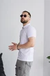 Поло с молнией белое 3XL - изображение 5