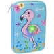 Пенал Cool For School LED 1 отделение с органайзером голубой (QT-5758-Blue) - изображение 1