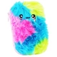 Пенал Cool For School 1 отделение с плюшем и аппликацией Радуга (CF6549-mixed) - изображение 1