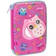 Пенал Cool For School со скрытым зеркальцем 1 отделение с органайзером фуксия (QT-5760-Rosered) - изображение 2