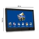 Цифрова фоторамка PROS 10 "з IPS дисплеєм, чорна - зображення 4