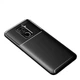 Чехол Fiji Ultimate Carbon для Xiaomi Redmi Note 9 противоударный бампер черный - изображение 1