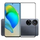 Захисне скло LUX для ZTE Blade V40s чорний Full Сover Full Glue 0,3 мм - зображення 1