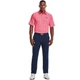 Чоловіча футболка UnderArmour ,Рожевий,UA Performance Stripe Polo, р.XL-T - изображение 3
