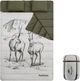 Śpiwór dwuosobowy Naturehike NH21MSD06 z poduszkami 215 x 145 cm Zielony (6927595795330) - obraz 1
