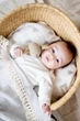 Плед детский муслиновый Kiddie Widdie с бахромой Серый 100х120 см - изображение 5