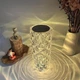 Настольная лампа Кристалл A-plus Crystal-Rose сенсорное управление, 16 цветов света, 4 режима + Пульт управления - изображение 9