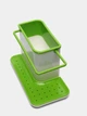 Универсальный органайзер на раковину 3 в 1 Kitchen Shelf Sink Tidy , для щеток, губок, мыла и полотенец Лайм - изображение 2