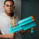 Бластер Нерф Роблакс Укус Акули Nerf Roblox Sharkbite Web Launcher Hasbro F6131 - зображення 2