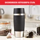 Термокружка Tefal Travel Mug Classic 0.36 л Черная (N2020210) - изображение 6