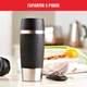 Термокружка Tefal Travel Mug Classic 0.36 л Черная (N2020210) - изображение 8