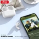 Бездротові навушники XO T3Pods Bluetooth V5.3 Вакуумні White - зображення 4
